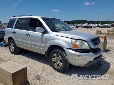 Czwarte zdjęcie samochodu z boku: 2005 HONDA PILOT EXL VIN:5FNYF18695B009434 - miniatura