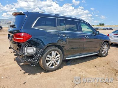Trzecie zdjęcie samochodu z tyłu: 2017 MERCEDES-BENZ GLS 450 4MATIC VIN:4JGDF6EE4HA867068 - miniatura