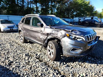 Czwarte zdjęcie samochodu z boku: 2019 JEEP CHEROKEE LIMITED VIN:1C4PJMDN1KD131961 - miniatura