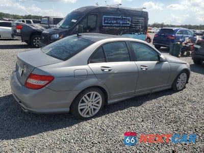 Trzecie zdjęcie samochodu z tyłu: 2008 MERCEDES-BENZ C 300 4MATIC VIN:WDDGF81X88F072327 - miniatura