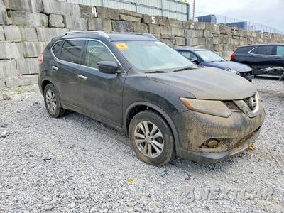 Czwarte zdjęcie samochodu z boku: 2016 NISSAN ROGUE SV VIN:KNMAT2MV0GP621866 - miniatura