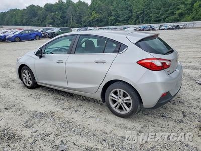 Drugie zdjęcie samochodu z przodu: 2017 CHEVROLET CRUZE LT VIN:3G1BE6SM6HS561328 - miniatura