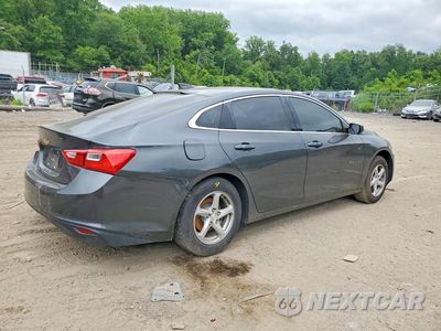 Trzecie zdjęcie samochodu z tyłu: 2018 CHEVROLET MALIBU LS VIN:1G1ZB5ST5JF215144 - miniatura