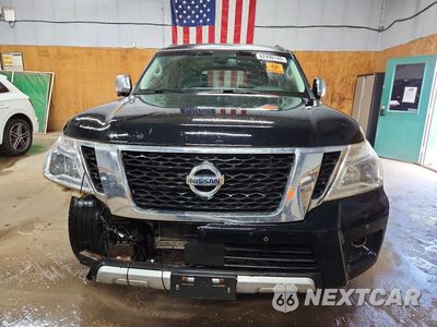 Piąte zdjęcie samochodu w środku: 2017 NISSAN ARMADA PLATINUM VIN:JN8AY2NC3H9511712 - miniatura