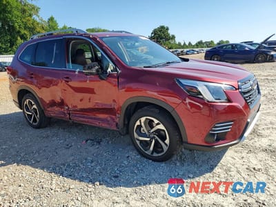 Czwarte zdjęcie samochodu z boku: 2023 SUBARU FORESTER TOURING VIN:JF2SKARC5PH496237 - miniatura