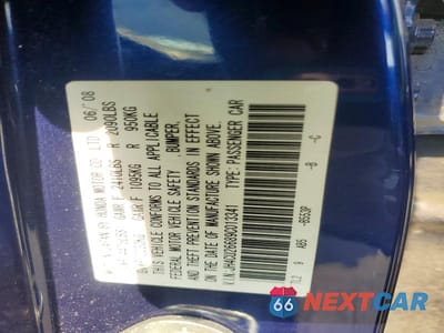 Zdjęcie 12 z 12 samochodu: 2009 ACURA TSX VIN:JH4CU26689C013341 - miniatura