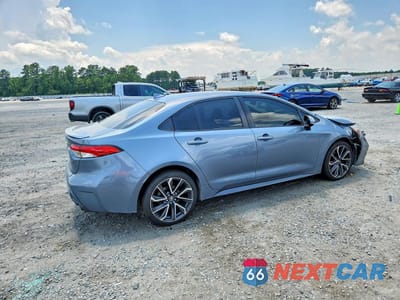 Trzecie zdjęcie samochodu z tyłu: 2022 TOYOTA COROLLA SE VIN:JTDS4MCE4N3500454 - miniatura