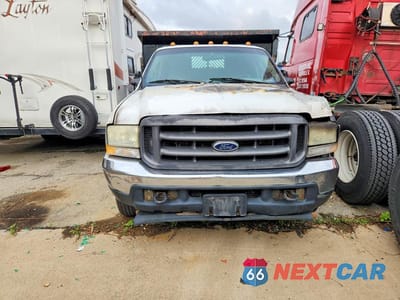 Piąte zdjęcie samochodu w środku: 2003 FORD F350 SUPER DUTY DUMP TRUCK VIN:1FDWF36L63ED23127 - miniatura