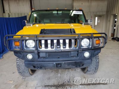 Piąte zdjęcie samochodu w środku: 2003 HUMMER H2 VIN:5GRGN23U83H141588 - miniatura