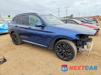 Czwarte zdjęcie samochodu z boku: 2023 BMW X3 XDRIVE30I VIN:5UX53DP06P9P76194 - miniatura