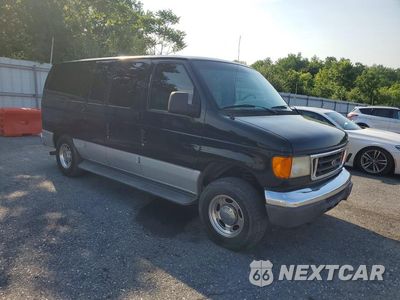 Czwarte zdjęcie samochodu z boku: 2007 FORD ECONOLINE E150 WAGON VIN:1FMNE11LX7DA70142 - miniatura
