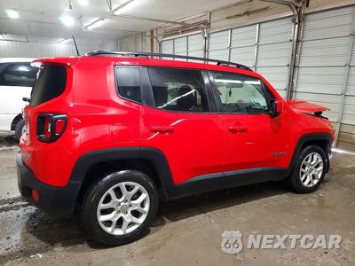 Trzecie zdjęcie samochodu z tyłu: 2018 JEEP RENEGADE LATITUDE VIN:ZACCJABB3JPJ30524 - miniatura