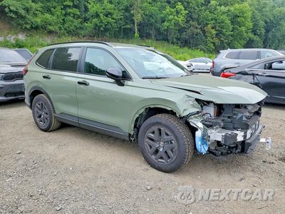 Czwarte zdjęcie samochodu z boku: 2026 HONDA CR-V TRAILSPORT VIN:7FARS6H6XTE106902 - miniatura