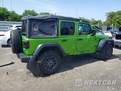 Trzecie zdjęcie samochodu z tyłu: 2026 JEEP WRANGLER SPORT VIN:1C4PJXDN9TW161135 - miniatura