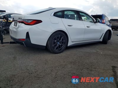 Trzecie zdjęcie samochodu z tyłu: 2023 BMW I4 EDRIVE 40 VIN:WBY73AW02PFP61198 - miniatura