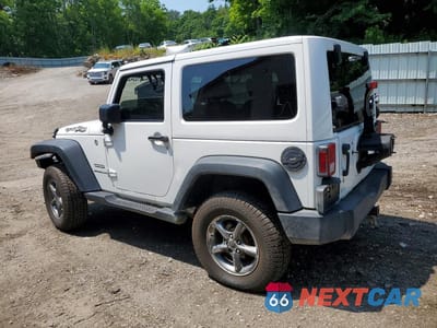 Drugie zdjęcie samochodu z przodu: 2015 JEEP WRANGLER SPORT VIN:1C4AJWAGXFL529916 - miniatura