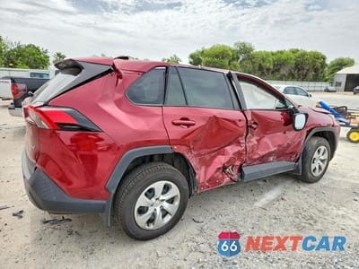 Trzecie zdjęcie samochodu z tyłu: 2023 TOYOTA RAV4 LE VIN:2T3H1RFV2PW252975 - miniatura
