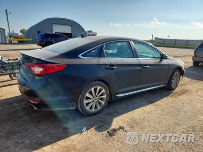 Trzecie zdjęcie samochodu z tyłu: 2015 HYUNDAI SONATA SPORT VIN:5NPE34AF6FH184380 - miniatura
