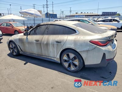 Drugie zdjęcie samochodu z przodu: 2024 BMW I4 EDRIVE 35 VIN:WBY43AW09RFR86921 - miniatura