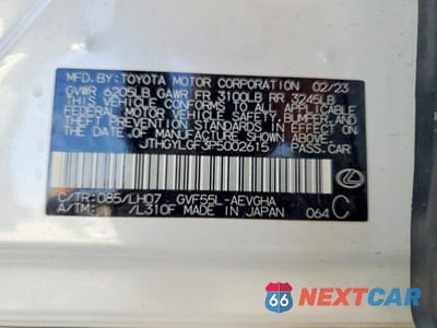 Zdjęcie 13 z 13 samochodu: 2023 LEXUS LS 500H VIN:JTHGYLGF3P5002615 - miniatura