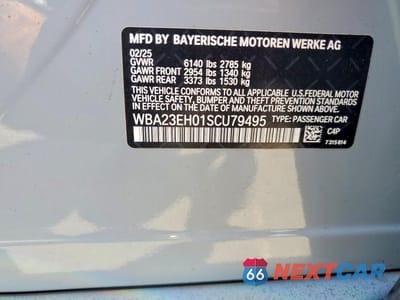Zdjęcie 12 z 12 samochodu: 2025 BMW 740 I VIN:WBA23EH01SCU79495 - miniatura