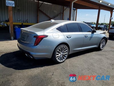 Trzecie zdjęcie samochodu z tyłu: 2024 CADILLAC CT5 PREMIUM LUXURY VIN:1G6DT5RK8R0108800 - miniatura