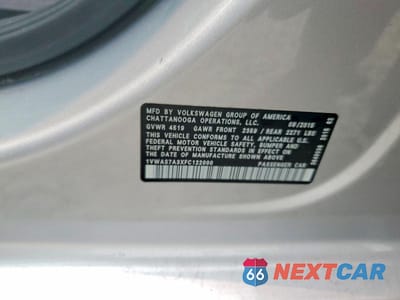 Zdjęcie 12 z 12 samochodu: 2015 VOLKSWAGEN PASSAT S VIN:1VWAS7A3XFC122000 - miniatura