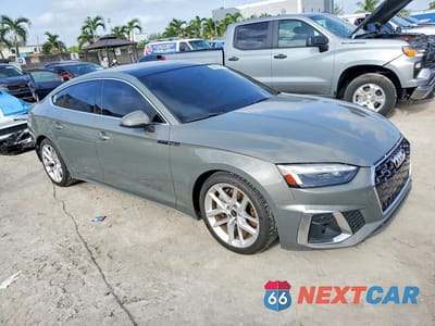 Czwarte zdjęcie samochodu z boku: 2023 AUDI A5 PREMIUM 45 VIN:WAUDACF59PA046298 - miniatura