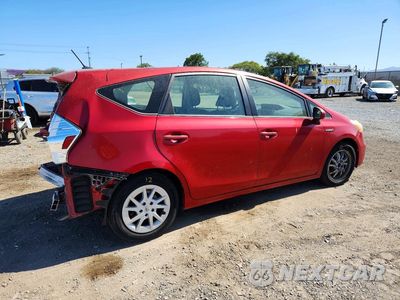 Trzecie zdjęcie samochodu z tyłu: 2012 TOYOTA PRIUS V THREE VIN:JTDZN3EUXC3171900 - miniatura