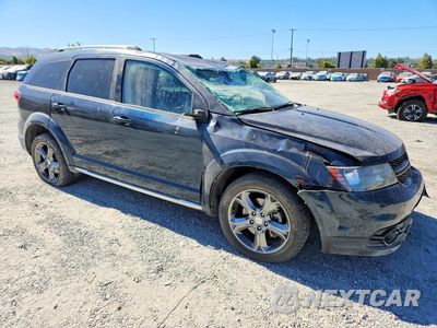 Czwarte zdjęcie samochodu z boku: 2015 DODGE JOURNEY CROSSROAD VIN:3C4PDCGB2FT752841 - miniatura