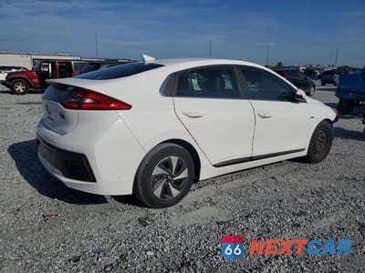 Trzecie zdjęcie samochodu z tyłu: 2017 HYUNDAI IONIQ SEL VIN:KMHC75LC8HU031458 - miniatura