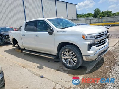 Czwarte zdjęcie samochodu z boku: 2022 CHEVROLET SILVERADO K1500 LTZ VIN:1GCUDGEDXNZ599194 - miniatura