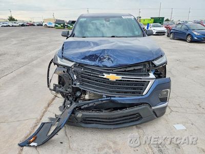 Piąte zdjęcie samochodu w środku: 2022 CHEVROLET TRAVERSE LS VIN:1GNERFKW6NJ194218 - miniatura