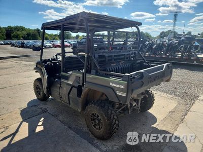 Trzecie zdjęcie samochodu z tyłu: 2024 KAWASAKI MULE PRO-MX UTILITY VEHICLE VIN:JKAATCA19RB500397 - miniatura