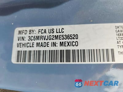 Zdjęcie 13 z 13 samochodu: 2021 RAM PROMASTER - DELIVERY VAN VIN:3C6MRVJG2ME536520 - miniatura
