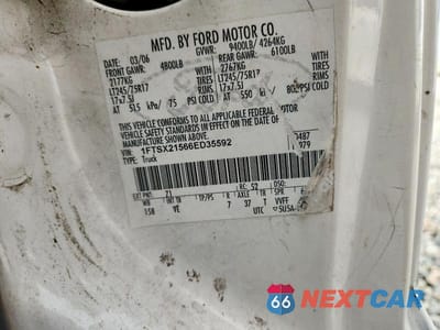 Zdjęcie 12 z 12 samochodu: 2006 FORD F250 SUPER DUTY VIN:1FTSX21566ED35592 - miniatura