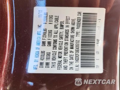 Zdjęcie 13 z 13 samochodu: 2014 HONDA ACCORD LX VIN:1HGCR2F38EA095152 - miniatura