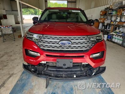 Piąte zdjęcie samochodu w środku: 2020 FORD EXPLORER LIMITED VIN:1FMSK8FH9LGA23377 - miniatura