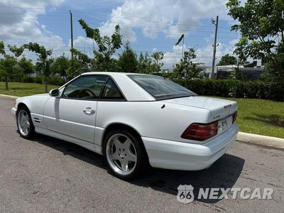 Trzecie zdjęcie samochodu z tyłu: 2001 MERCEDES-BENZ SL 500 VIN:WDBFA68F71F198298 - miniatura