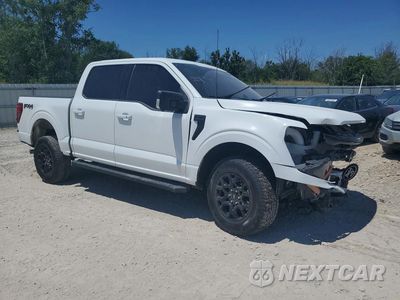 Czwarte zdjęcie samochodu z boku: 2024 FORD F150 XLT VIN:1FTFW3L86RKE45582 - miniatura