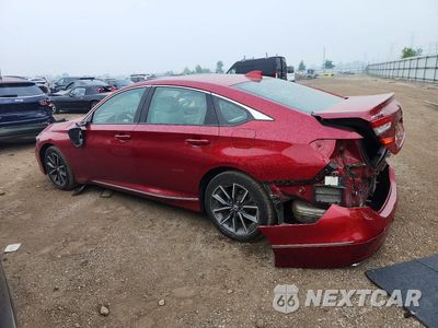 Drugie zdjęcie samochodu z przodu: 2022 HONDA ACCORD EXL VIN:1HGCV1F5XNA009962 - miniatura