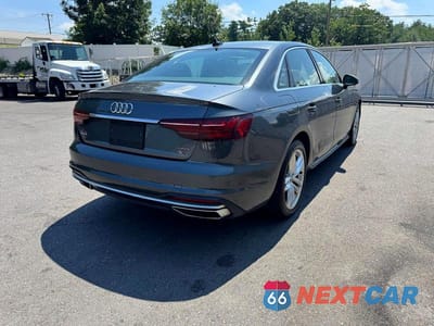 Trzecie zdjęcie samochodu z tyłu: 2021 AUDI A4 PREMIUM 45 VIN:WAUDAAF49MA061648 - miniatura
