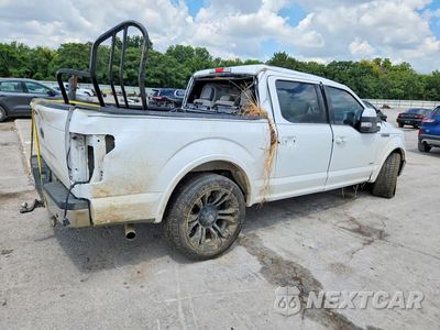 Trzecie zdjęcie samochodu z tyłu: 2017 FORD F150 SUPERCREW VIN:1FTEW1CP2HKD20147 - miniatura