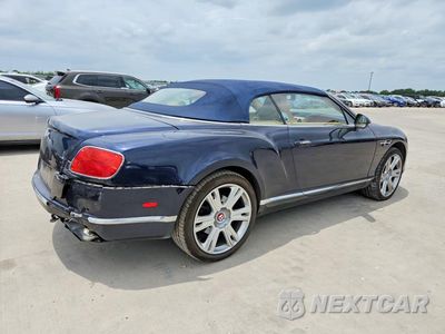 Trzecie zdjęcie samochodu z tyłu: 2016 BENTLEY CONTINENTAL GTC V8 VIN:SCBGT3ZA8GC055326 - miniatura