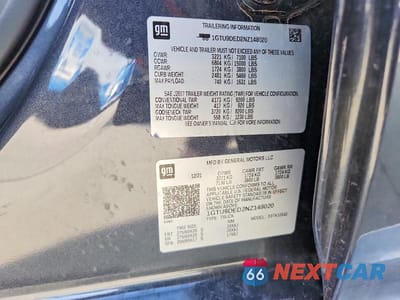 Zdjęcie 13 z 13 samochodu: 2022 GMC SIERRA LIMITED K1500 SLT VIN:1GTU9DED2NZ148020 - miniatura