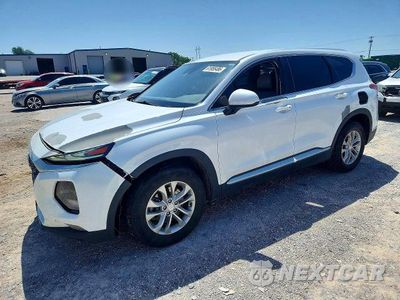 2019 HYUNDAI SANTA FE SEL 2.4L 5NMS33AD8KH075647 - główne zdjęcie licytacji z USA - miniatura
