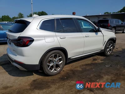 Trzecie zdjęcie samochodu z tyłu: 2023 BMW X3 XDRIVE30I VIN:5UX53DP09P9S47113 - miniatura