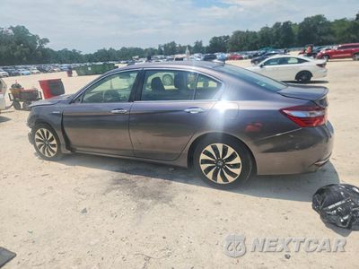 Drugie zdjęcie samochodu z przodu: 2017 HONDA ACCORD HYBRID VIN:JHMCR6F33HC021313 - miniatura