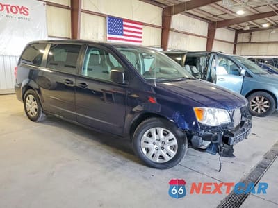 Czwarte zdjęcie samochodu z boku: 2016 DODGE GRAND CARAVAN SE VIN:2C4RDGBG6GR196038 - miniatura