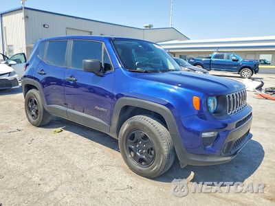 Czwarte zdjęcie samochodu z boku: 2021 JEEP RENEGADE SPORT VIN:ZACNJDAB7MPN22423 - miniatura